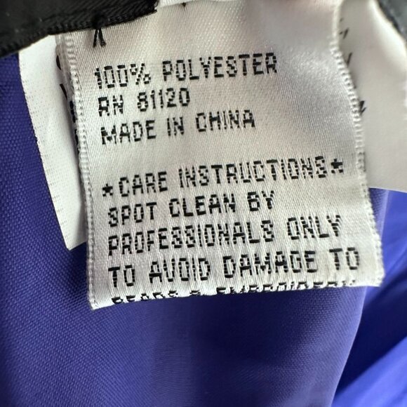 Jovani Purple Strapless Sequined Leopard Print Ball Gown Prom Dress Sz 0 - Picture 9 of 14